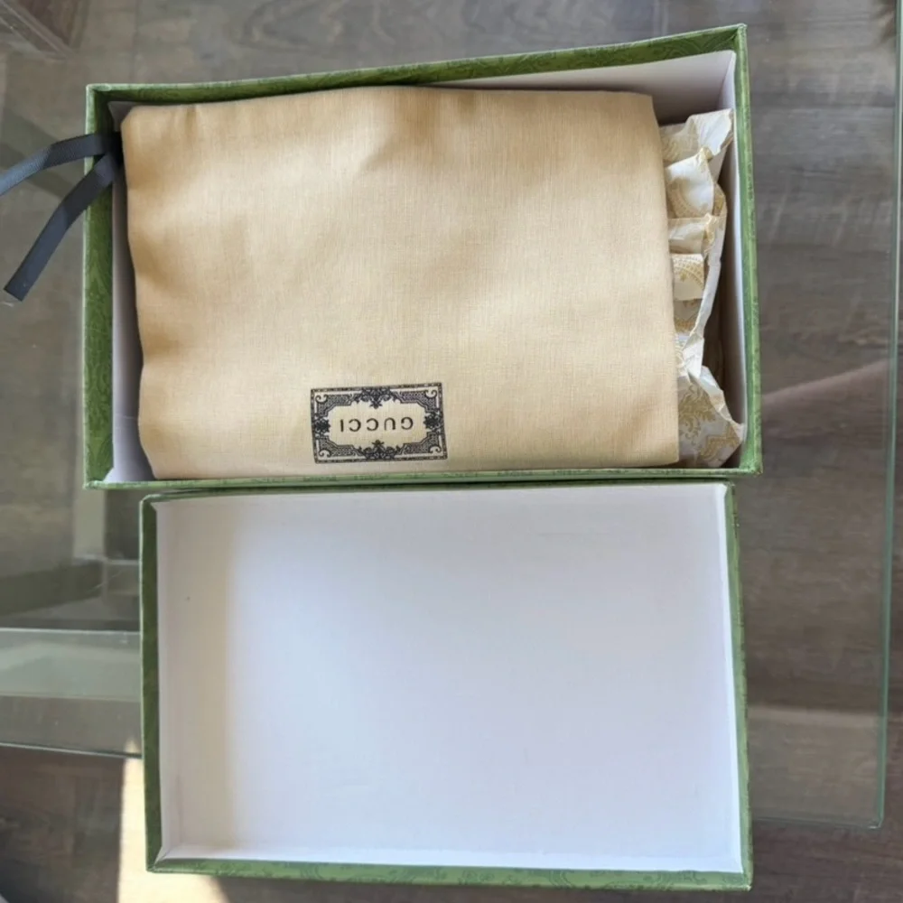 Double G Monogram Slides Emerald Green EU 39 / US 8 NIB Gucci Vibes Resort Glam - Picture 2 of 4